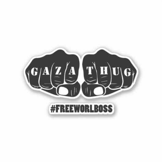 Sticker Dancehall Gaza (Devant)