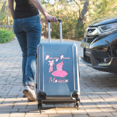 Sticker Dancing Queen Citation rose mignonne Ballerina Rob (Valise Insitu)