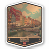 Sticker Danemark (Devant)