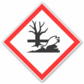 Sticker Dangereux Pour L'Environnement (Devant)