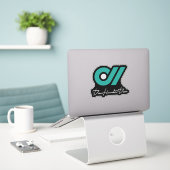 Sticker DanHunterdzn (Ordinateur portable sur le bureau)