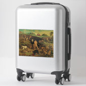 Sticker Daniel dans la fosse aux lions (Sur valise)