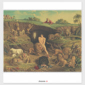 Sticker Daniel dans le Den des Lions (Feuille)