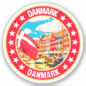 Sticker Danmark (Recto)