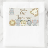 Sticker d'anniversaire Boho Safari (Sac)