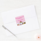 Sticker d'anniversaire Candyland Sweets (Enveloppe)