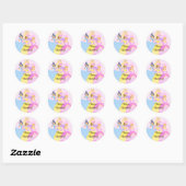 Sticker d'anniversaire de la princesse royale (Feuille)