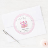 Sticker d'anniversaire du château Little Princess (Enveloppe)