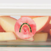 Sticker d'anniversaire Melon Heart Watermelon (Apposé)