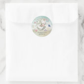 Sticker d'anniversaire Mermaid Watercolor (Sac)