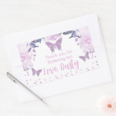 Sticker d'anniversaire pour papillon de parties sc (Enveloppe)