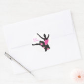 Sticker d'anniversaire pour Rose KRW Ballerina (Enveloppe)