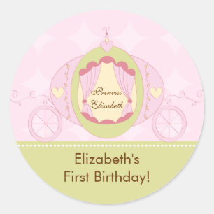 Sticker d'anniversaire Princess Pretty Royal Carri