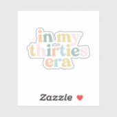 Sticker Dans les années 30 (Feuille)