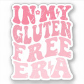 Sticker Dans Mon Époque Libre De Gluten (Devant)