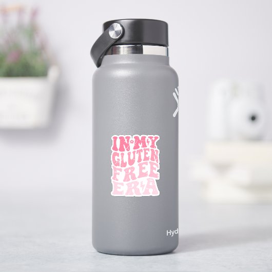 Sticker Dans Mon Époque Libre De Gluten (HydroFlask)
