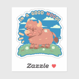 Sticker Dans un bon MOOd