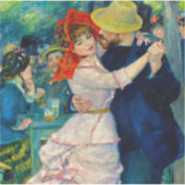 Sticker Danse à Bougival Pierre Renoir (Devant)