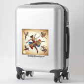 Sticker "Danse avec style élégant" (Sur valise)
