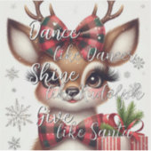 Sticker Danse - Brillant comme Rudolph Donner comme Père N (Devant)