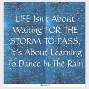 STICKER DANSE DE PLUIE