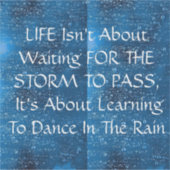 STICKER DANSE DE PLUIE (Devant)