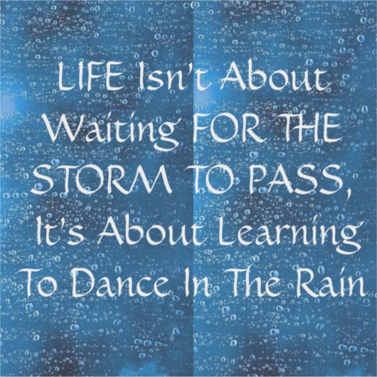 STICKER DANSE DE PLUIE (Devant)