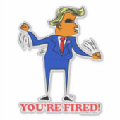 Sticker Danse de Trump (Devant)