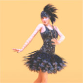 Sticker Danse Flapper Vintage (Recto)