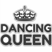 STICKER DANSER QUEEN (Devant)