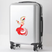 Sticker Danseur de flamenco tzigane (Sur valise)