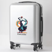 Sticker Danseuse flamenco Thunder_Cove (Sur valise)