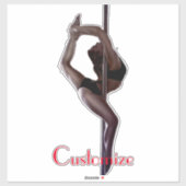 Sticker Danseuse Thunder_Cove (Feuille)