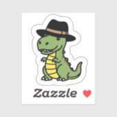 Sticker Dapper Dino (Feuille)