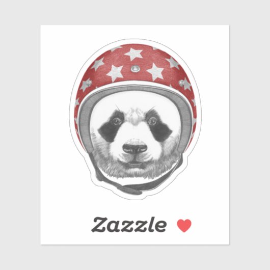 Sticker Daredevil Panda (Feuille)