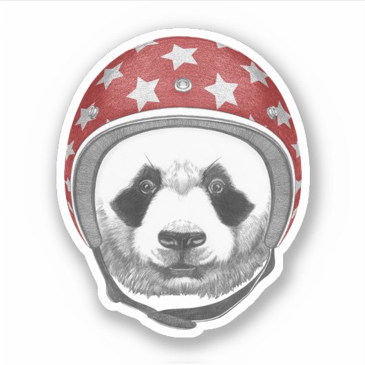 Sticker Daredevil Panda (Devant)