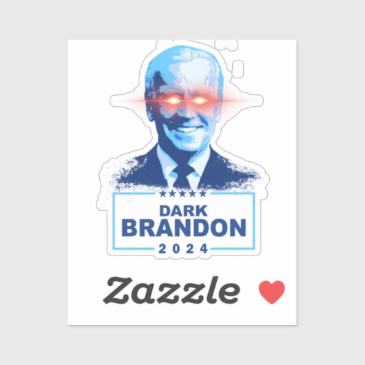 Sticker Dark Brandon 2024 (Feuille)