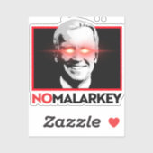 Sticker Dark Brandon : Pas de Malarkey (Feuille)