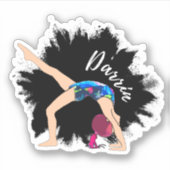 Sticker Darrin Personnalisé (Devant)