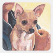 Sticker d'art Chihuahua Chig (Devant)