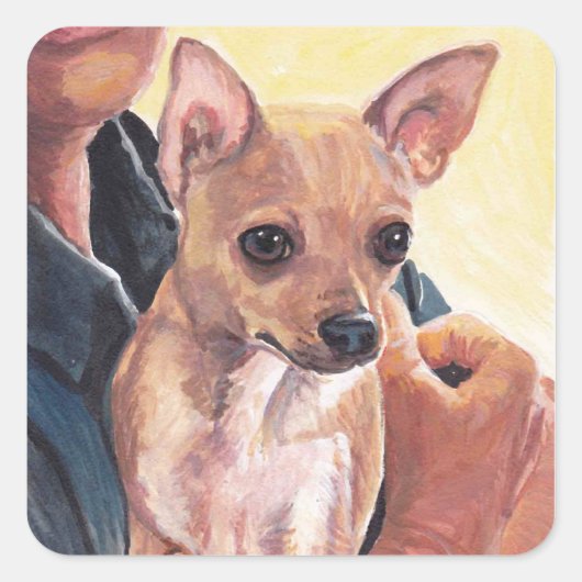 Sticker d'art Chihuahua Chig (Devant)