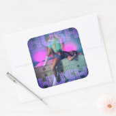 Sticker d'art de couverture de POUSH (Enveloppe)