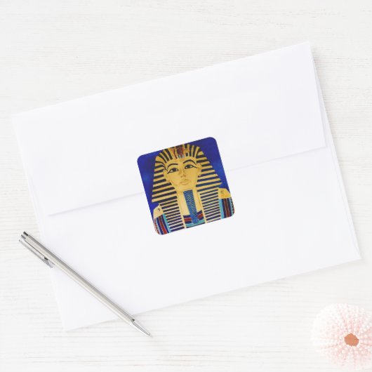 sticker d'art King Tut Tutankhamun (Enveloppe)
