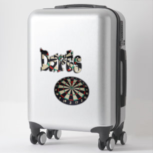 Sticker Darts Logo Et Dartboard,