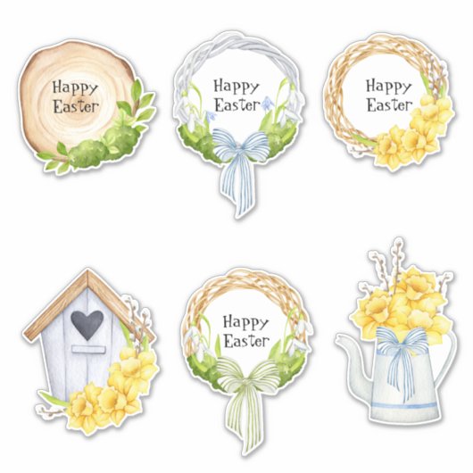 Sticker d'assemblage de Pâques (Devant)