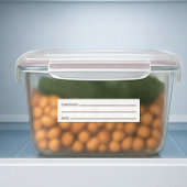 Sticker Date et contenu personnalisés Organisation Congéla