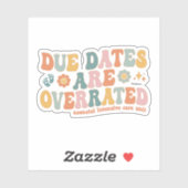 Sticker Dates d'échéance surévaluées NICU NICU NICU NICU N (Feuille)