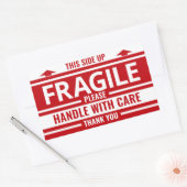 Sticker d'avertissement d'expédition Étiquette fra (Enveloppe)