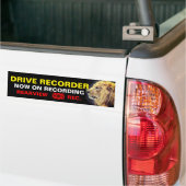Sticker d'avertissement : Lion (Sur camion)