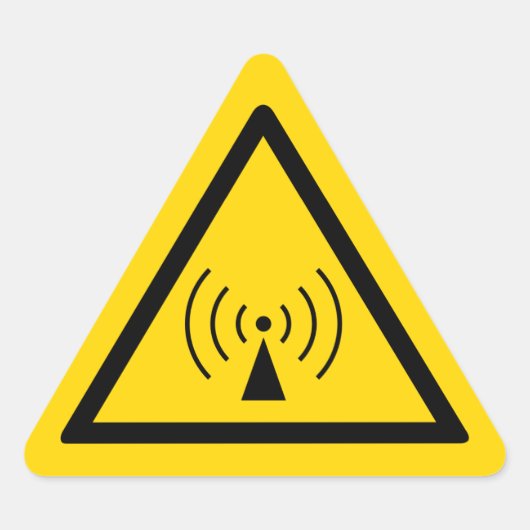 Sticker d'avertissement rf (Devant)